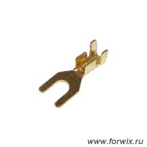 Наконечник вилочный неизолированный SVD-3