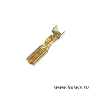 Клемма плоская неизолированная DJ-110(5) (мама) (0.5-1.5 мм2)