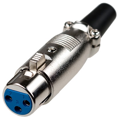 Разъем XLR 3Р гн металл